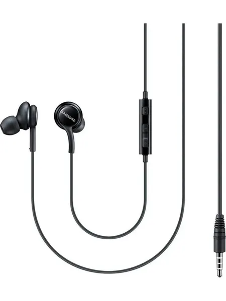 Наушники проводные внутриканальные Samsung EO-IA500BBE Jack 3.5 mm, черный