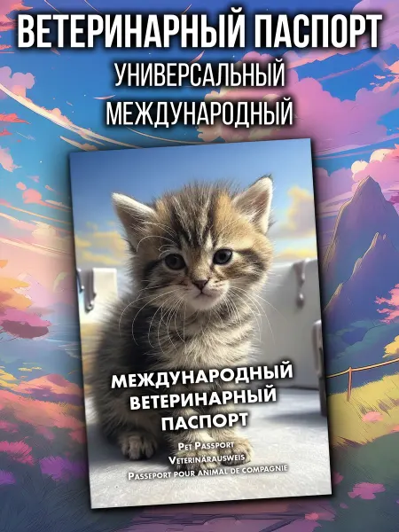 Аурасо Ветеринарный паспорт для котят международный