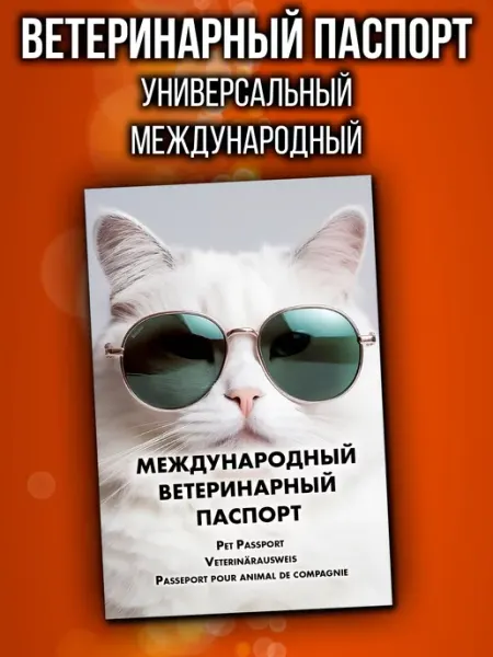 Аурасо Ветеринарный паспорт для кошек международный