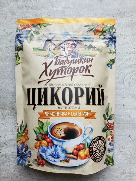 Цикорий натуральный с экстр. лимонника и облепихи 100 х 1шт