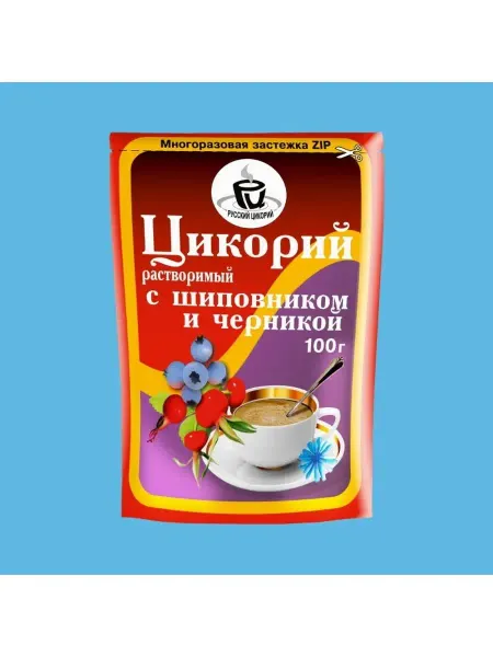 Altaimag Цикорий растительный дойпак ZIP Черника Шиповник 100г