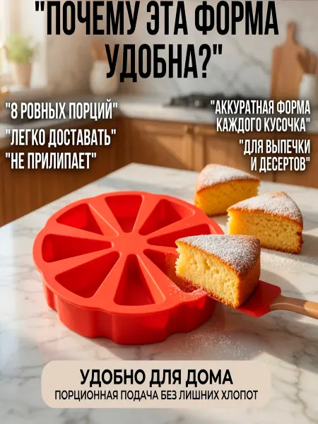 Comfort and home Силиконовая форма для выпечки и запекания