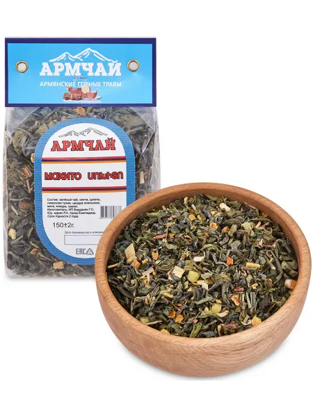 Art East Чай заварной "Мохито" 150гр (АРМЧАЙ)