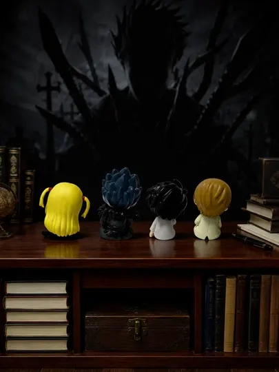 Сюрприз бокс аниме Тетрадь смерти (Death note) blind box коллекционная фигурка