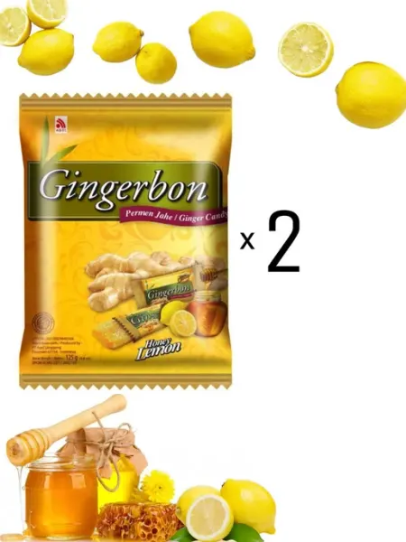 Gingerbon Имбирные конфеты Honey Lemon 2 шт