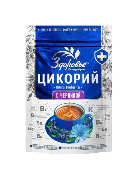 ЗДОРОВЬЕ Цикорий с черникой, 85 г