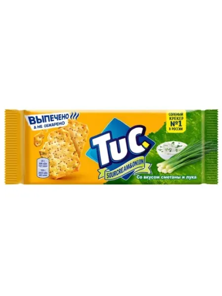 Bayash Печенье Tuc со вкусом сметаны и лука 100 г