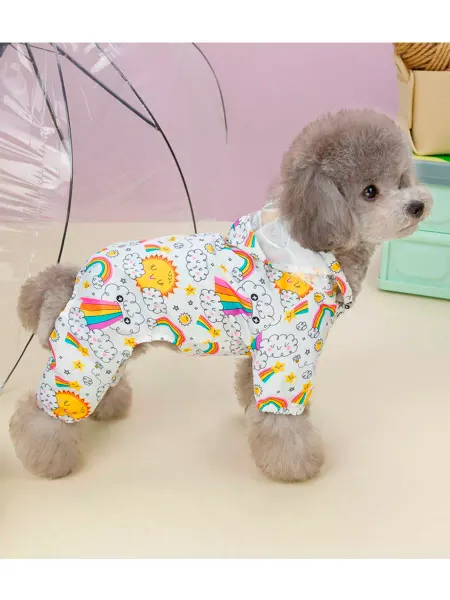 Arnydog Дождевик комбинезон для собак мелких пород и кошек