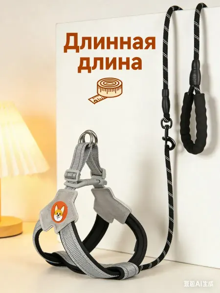 FantastPET Шлейка для активных прогулок с питомцем