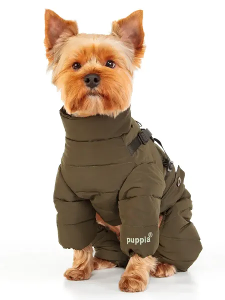 PUPPIA Комбинезон для собак утеплённый со шлейкой
