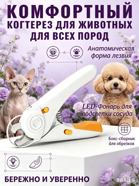 Hello Pet Когтерезка ножницы для кошек и собак