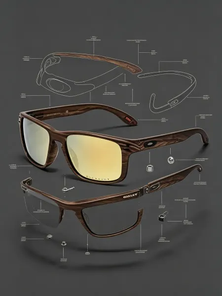 OAKLEY Очки для бега мужские спортивные легкая оправа