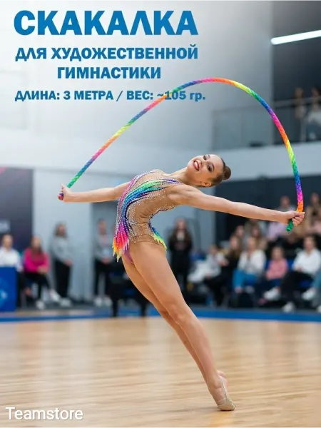 Teamstore Скакалка для художественной гимнастики