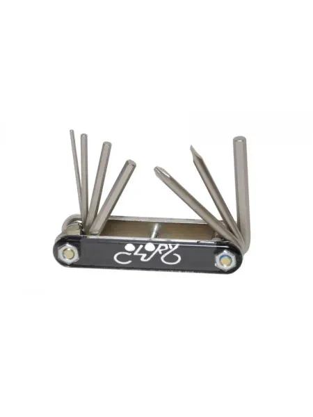 VEVEL Набор шестигранников, универсальный, складной, + - отвертки