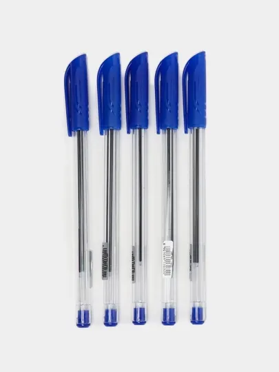 Ручка шариковая, синий цвет Luxor BLULUX FC-2 BP 14622, в пачке 5 шт