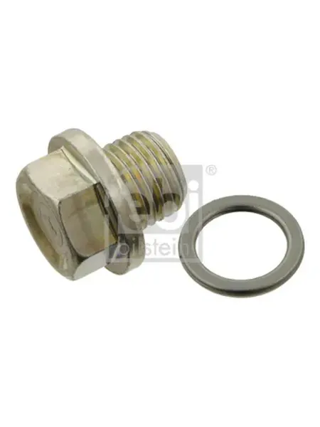 FEBI Болт слива масла+кольцо M14x1.5 ключ 17 30269