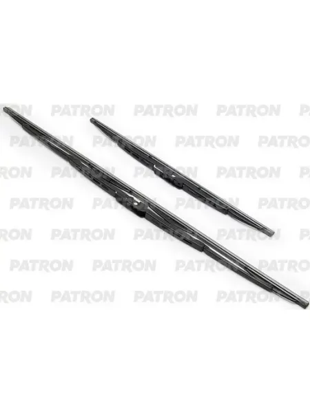 PATRON Щетки стеклоочистителя 650мм + 410мм (каркасная), 2шт, Hook