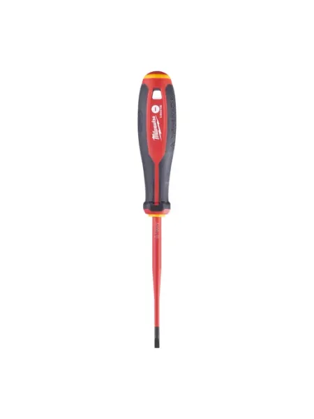 Milwaukee Трехгранная отвертка изолированная VDE SL 0.8x4X100