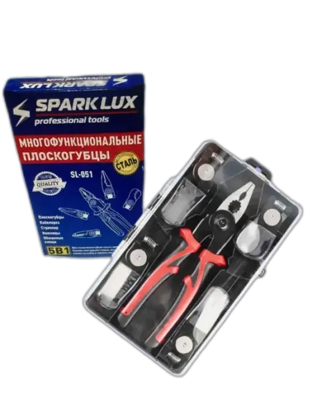 Sparklux Плоскогубцы многофункциональные, 5в1, антикоррозийный