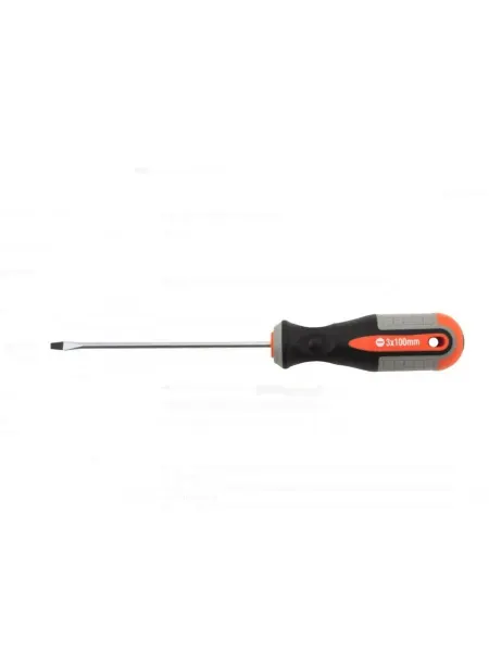 OMBRA 750610 Отвертка стержневая шлицевая ROUND GRIP, SL6x100 мм