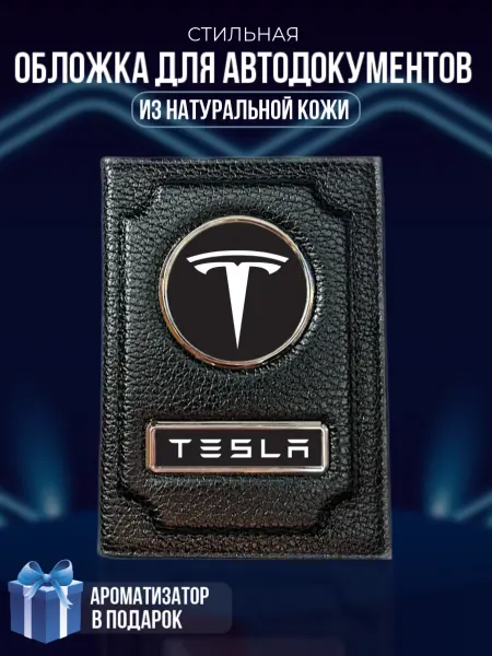 LioNN Обложка на паспорт и для автодокументов Tesla