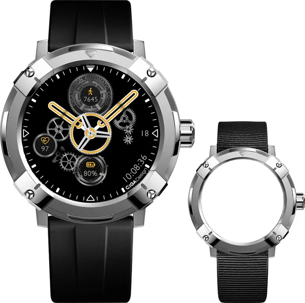 Умные часы CIGA Design DFH011-SS02-2B5B с хронографом