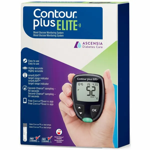 Глюкометр Contour Plus Elite (Контур Плюс Элит), синхронизация с приложением