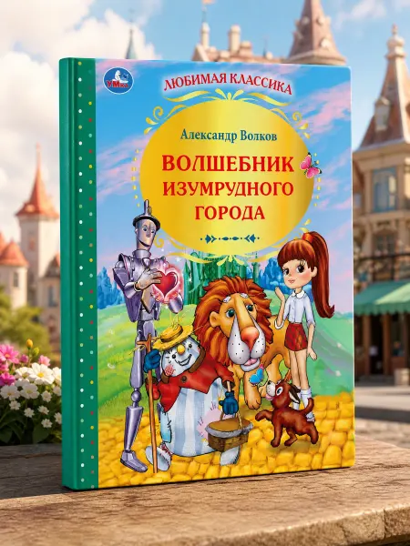Умка Книга детям А Волков Волшебник изумрудного города для чтения