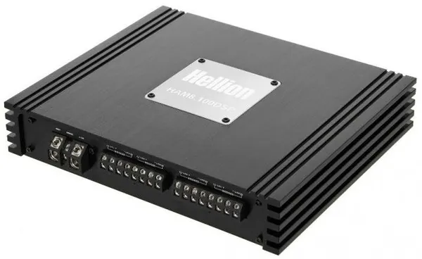 Усилитель автомобильный Hellion HAM 8.100DSP восьмиканальный, 8х80Вт (4Ом), встроенный 10 канальный процессор