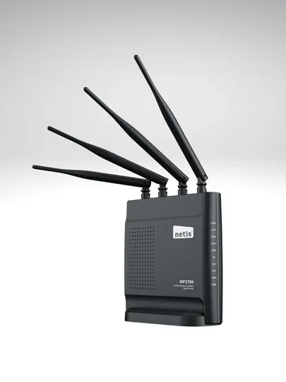 Двухдиапазонный Гигабитный роутер Netis WF2780, AC1200, 4 антенны, Wi-Fi 5