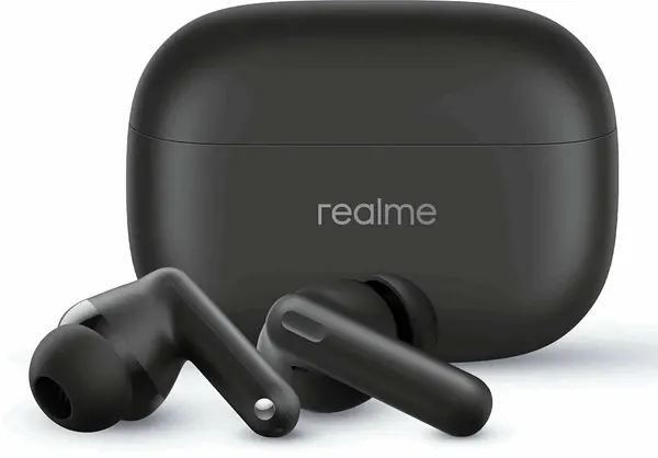 Беспроводные наушники realme Buds T310 белые, шумоподавление ANC, Bluetooth 5.4, влагозащита