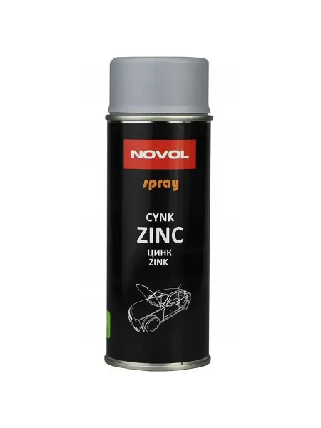 NOVOL Новол ZINC цинковая грунтовка, серебро, 500 мл