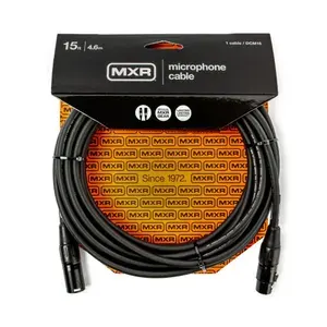 Микрофонный кабель XLR-XLR, 4.5м, Dunlop MXR