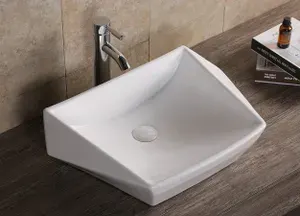 Cerutti spa Раковина накладная, белая,CR7065