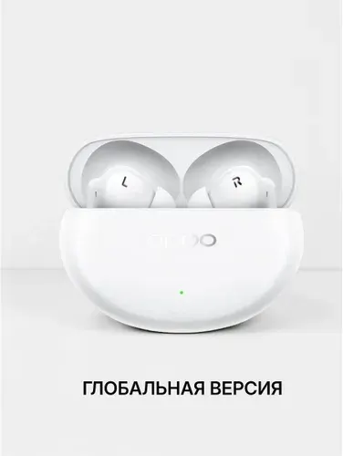 Беспроводные наушники OPPO Enco Air 4 Pro Global, 50 часов использования, глобальная версия, Bluetooth, цвет белый