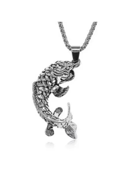 Runes&Gems Подвеска Карп на цепочке, 4,5х4см