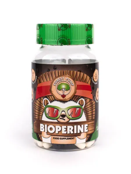 Forest Pump Экстракт черного перца 10 мг BioPerine иммуномодулятор 60 шт