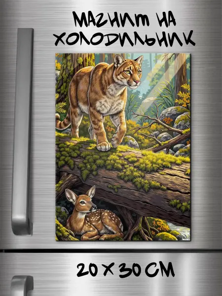 Joker Mobile Магнит на холодильник с картинкой 20 на 30