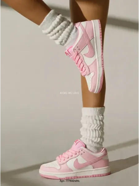 Nike Dunk Кроссовки кеды весна dunk спортивные розовые