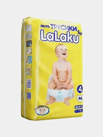 Подгузники LaLaKu, 4, 7-18 кг