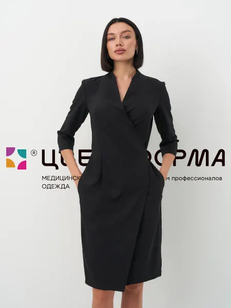 Цветоформа Халат медицинский на запах