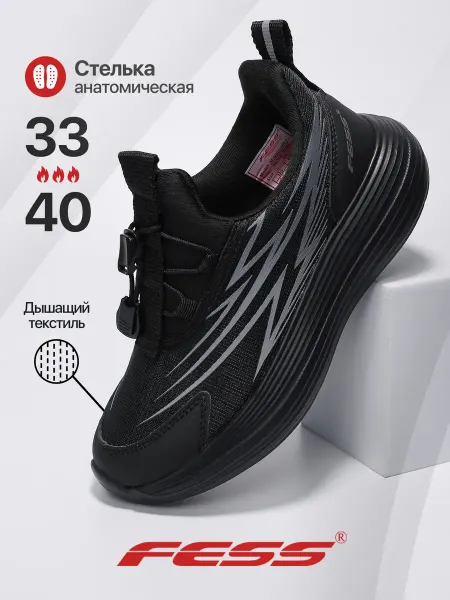 FESS Кроссовки спортивные текстильные Слипоны изики летние