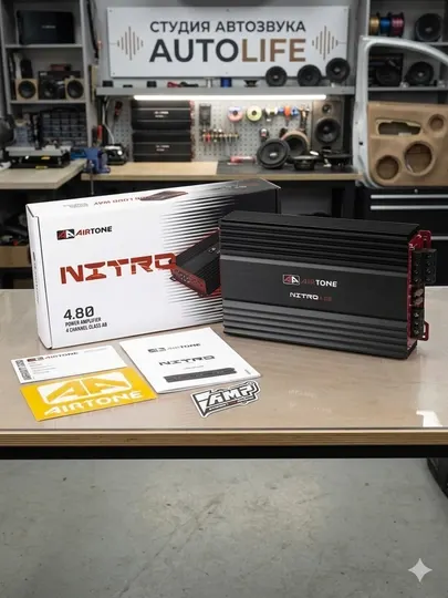 Усилитель 4 канальный автомобильный AIRTONE NITRO 4.80