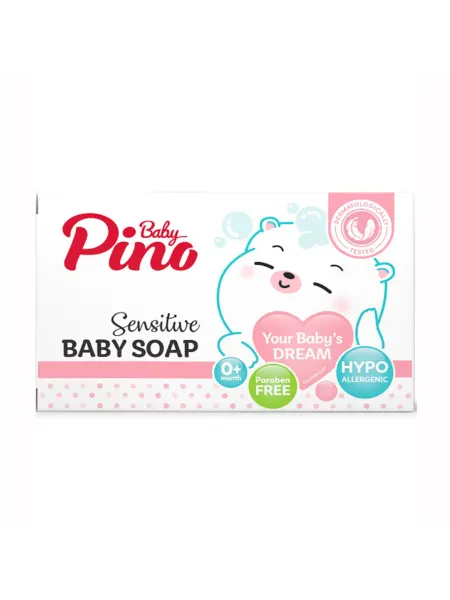 Baby Pino Детское туалетное мыло для чувствительной кожи 0+, 100 г
