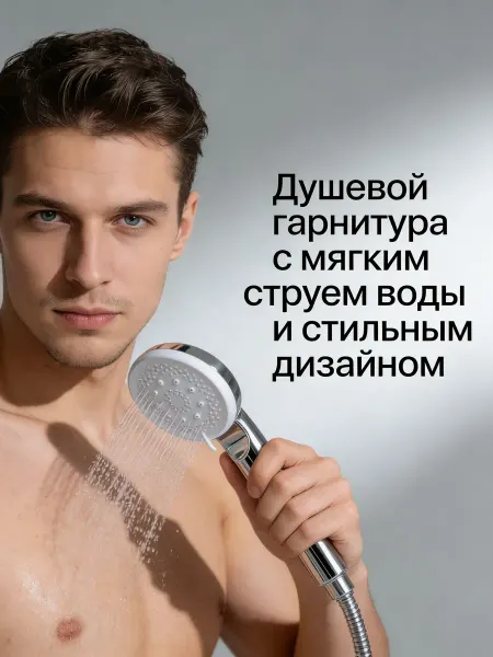 Душевая лейка с переключением режимов