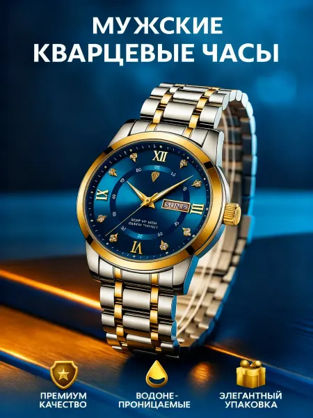 Розетка Часы наручные кварцевые