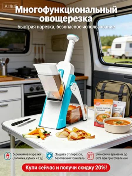 Овощерезка ручная многофункциональная