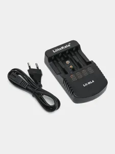 Зарядное устройство для аккумуляторов LiitoKala Lii-NL4, для Ni-MH/Ni-Cd, AAA/AA/Крона, 4 слота