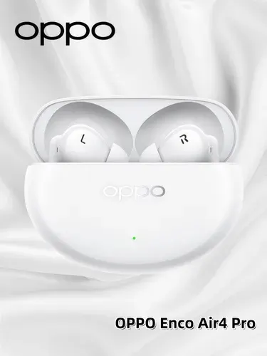 OPPO Наушники беспроводные с микрофоном OPPO Enco Air 4 Pro, Bluetooth, USB Type-C, черный