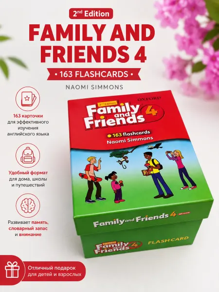 Oxford University Press (Oxed) FAMILY AND FRIENDS 4 FLASHCARDS